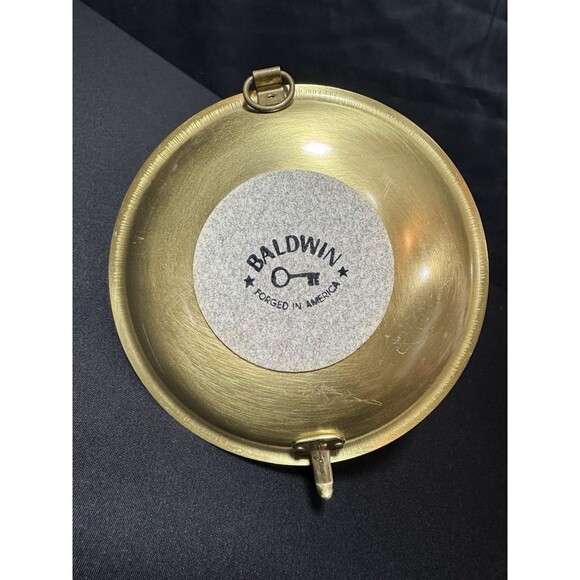 Baldwin Brass Nautical Swinging Table or Wall Mount Chamber Stick Candle Holder - Picture 10 of 10